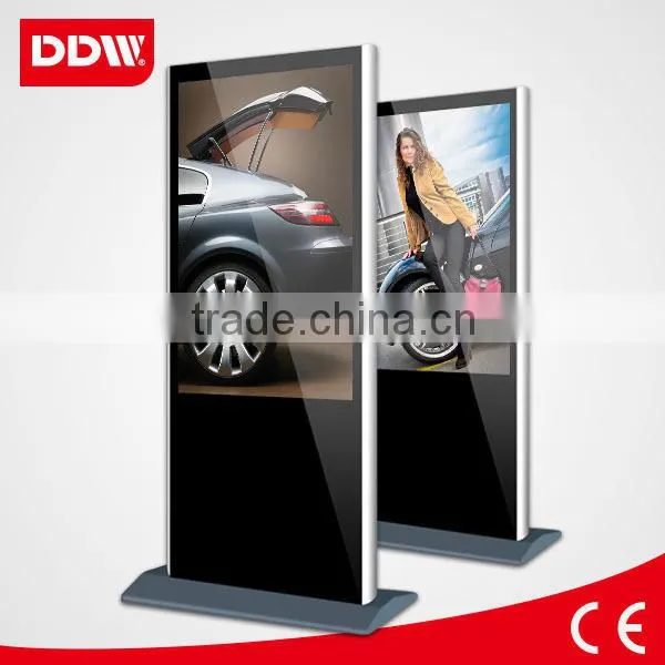 Like A Swan!! Floor Standing 46" Horizontal Touch Screen Network/Wifi Advertising Kiosk/Ad Player/Digital Signage DDW-AD4601SN photo-5
