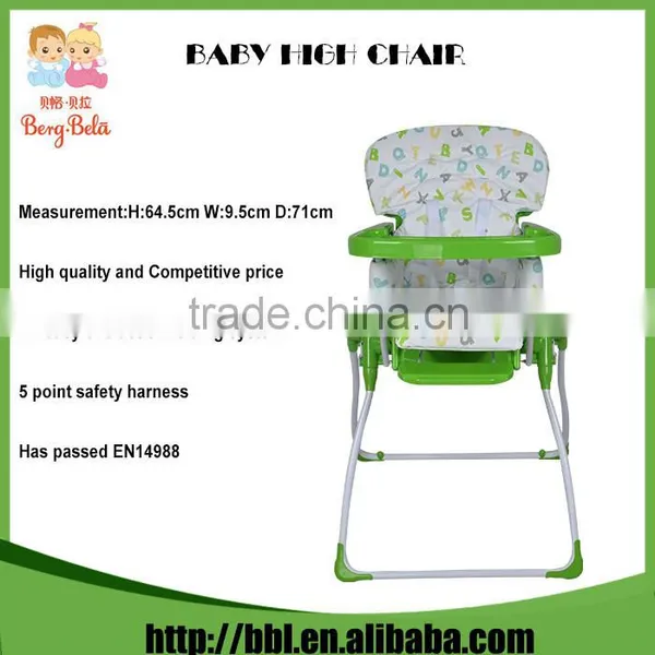 Lovely EN14988 Certificate Toddler Travel High Chair photo-5