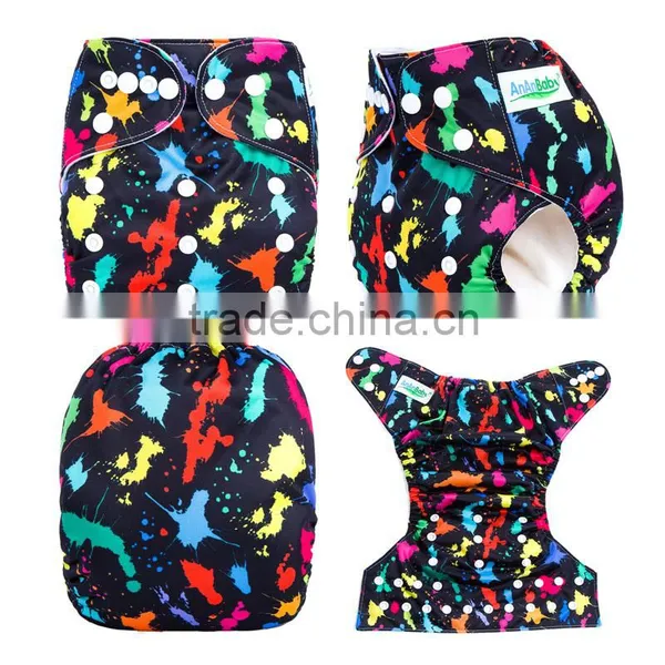 Reusable Cloth Baby Diapers Washable Kawaii Cloth Diapers photo-6