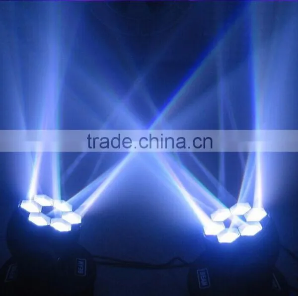 Osram 6pcs 15W RGBW 4 In1 Bee Eye Led Mini Professional Moving Head Light photo-6