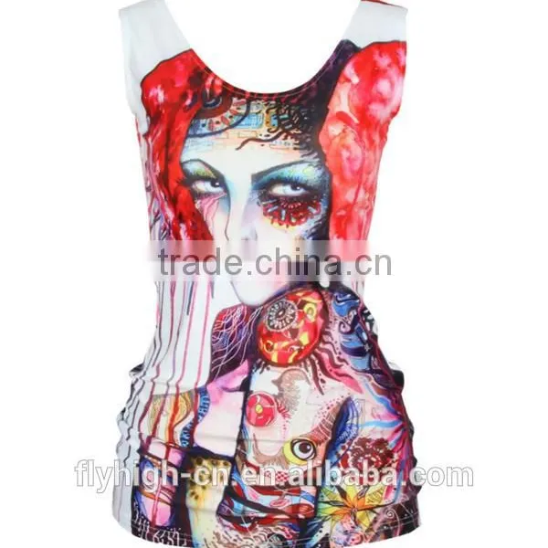 Tank Top Manufacturer From China Print 3d Tank Top photo-2