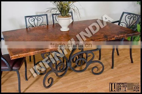 Wrought Iron Dining Table
