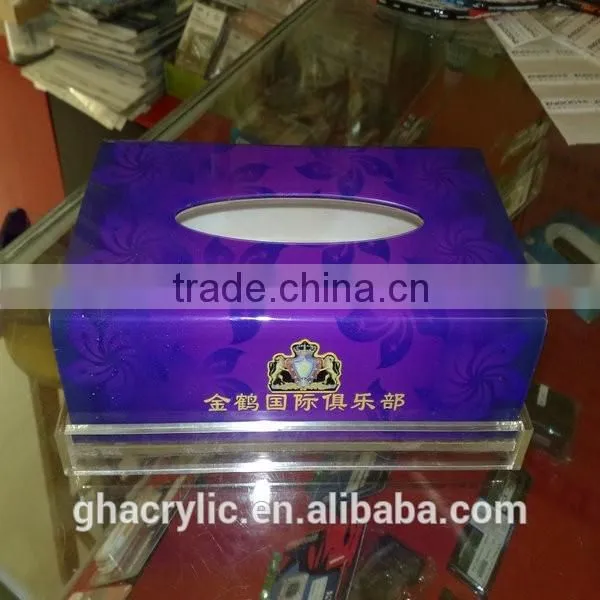 Contemporary Design High Quality Tissue Box With Cover,customized Acrylic Tissue Box Cover photo-2