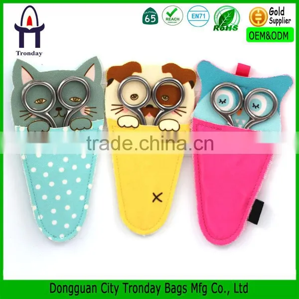 Cartoon Dog Scissors Pouch Cute Small Scissors Holder photo-2