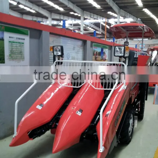 2 Rows 32hp Self-propelled Type Mini Maize Harvester photo-3