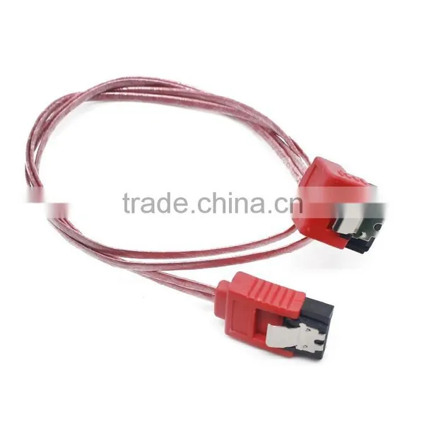 Double SATA 3.0 Cable 180 to 90 Degreen Popular Color photo-5