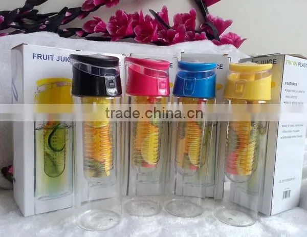 Fruit Infusion Water Bottle - Multiple Colors photo-6