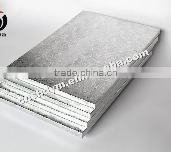 Foil Embossed Corrugated Shaped Cake Drums photo-3
