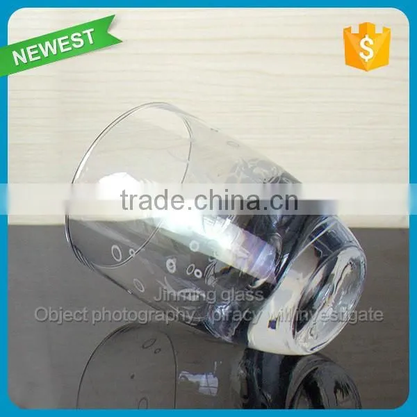 Hot Sale Thick Bottom Wine Glass Cup Wholesale Egg Shape Wine Tumbler Customed Logo Wine Glass Cup photo-3