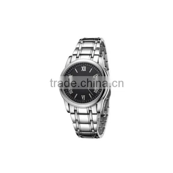 Fashionable Roman Numberals Stainless Steel Watch Strap photo-2