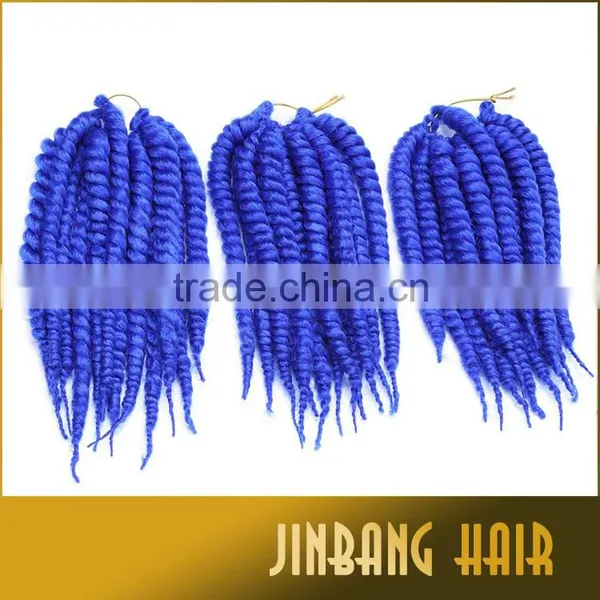 New Premium Synthetic Hair Crochet Twist Braiding Hair 12inch 2x Havana Mambo Twist Crochet Braid Hair Extension photo-3