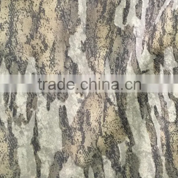 100%poly Microfiber Fabric With Green Camouflage Pattern photo-2