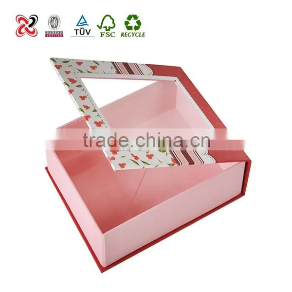 Book Shaped Transparent Gift Box With Lid photo-3