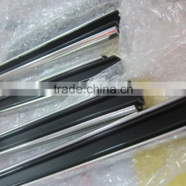 Slot Pipe Handrail Stainless Steel Glass Railing System photo-3