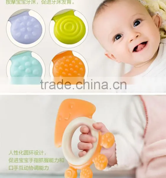 Healthy Baby Teething Tool Silicone Teether photo-6