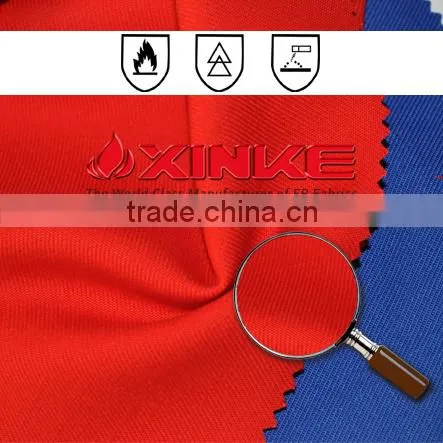 Xinke EN 11612 Cvc Cotton/polyester 65/35 Fireproof Cloth Material photo-2