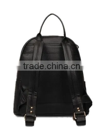 Promotion Hard Laptop School Leather Backpack , Travel Bags photo-4