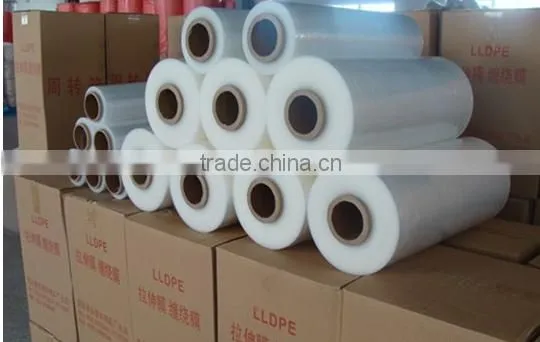 Wrapping Stretch Film/jumbo Roll Stretch Film / Plastic Stretch Film Jumbo Roll Manufacture photo-2
