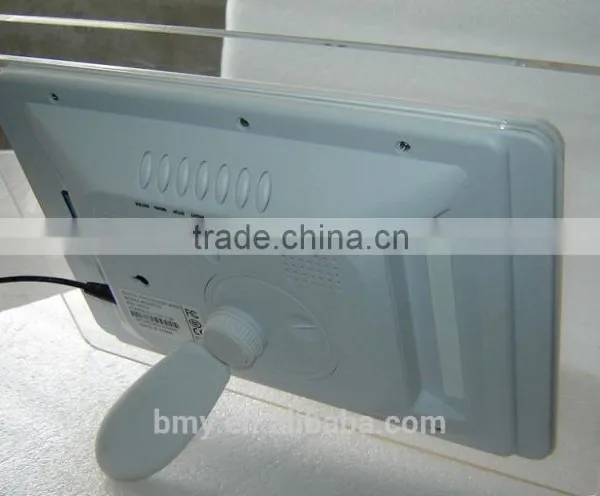 Digital Photo Frame Factory Supply 10.1 Inch Advertising Machine 1024*600 Support Built in Battery photo-5