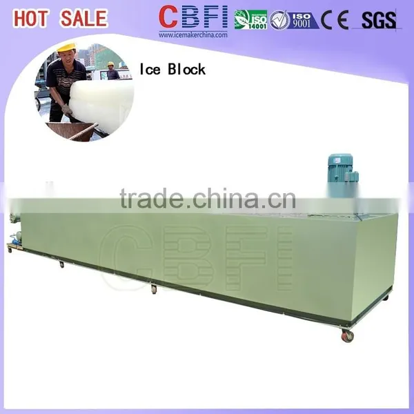 With Freon System Block Ice Machine Maker Semi Hermetic Parallel Design photo-6