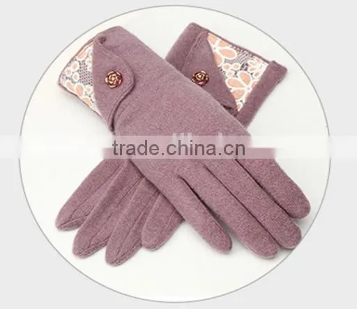 Elegant Lace Design Touch Screen Gloves For Smartphone/Laptop/ipad photo-5