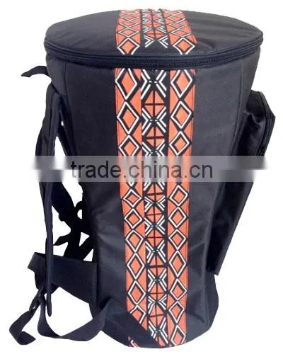 Djembe Bags Standar Plain Black With African Motiv photo-3