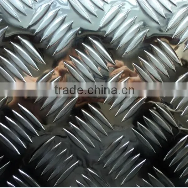 Alloy 5083 Anti-slip Aluminum Diamond Plate for Stair Step photo-5