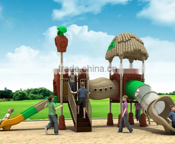Commercial Plastic Outdoor Playground Equipment Wenzhou photo-2