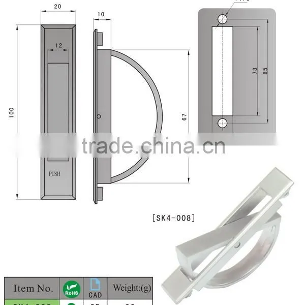 2016 Hot Sale High Quality Concealed Handle SK4-008 photo-2