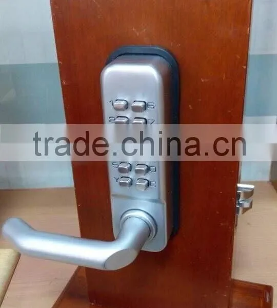 Curving handle Mechanical Code lock handle lock