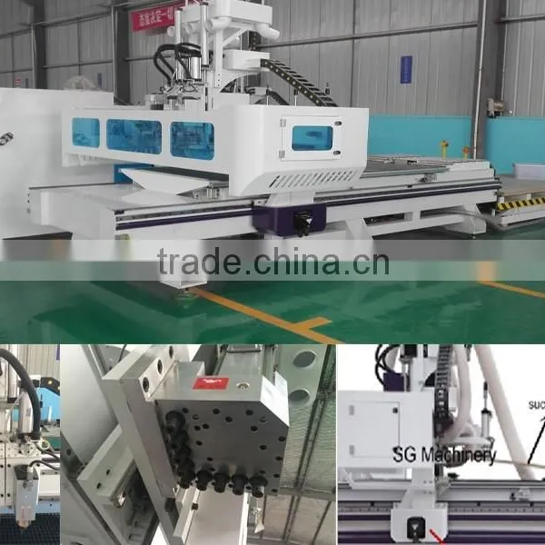 PTP Wood Cabinet Drilling Milling Working Center Ptp Cnc Router 3213 photo-4