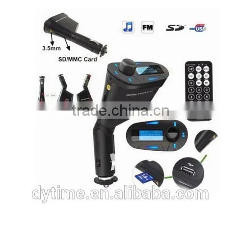 Car MP3 Player Quantum Digital Wireless Instructions Car MP3 Player FM Transmitter + Remote Control SD/USB/AUX photo-3