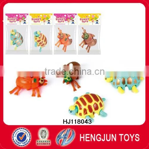 Promotion Plastic Clockwork Toys Wind up Walking Triangle Crab Toy photo-3
