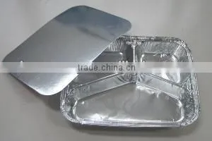 Disposable Aluminum Food Container with Lids