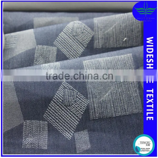 Tencel Cotton Denim Cloth Jeans Skirt Fabrics for Clothing photo-2