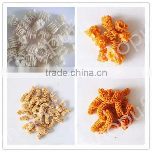 New Design Fried Wheat Flour Snack Food Machine/China Brand Wheat Flour Snack Machine photo-2