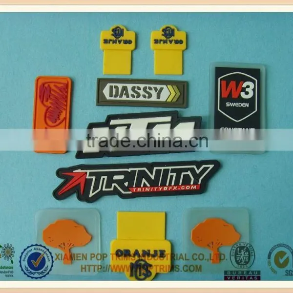 newly design silicone patch logo