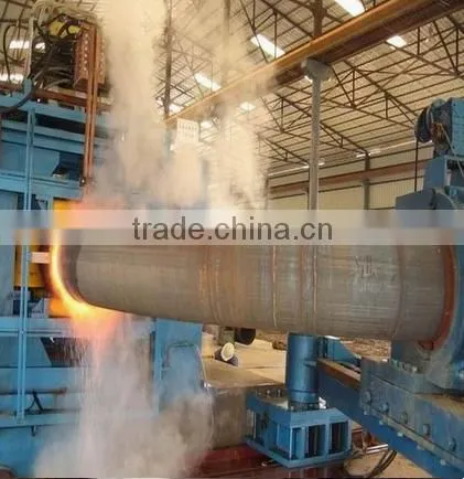 Intermediate frequency heating hydraulic elbows pushing machine
