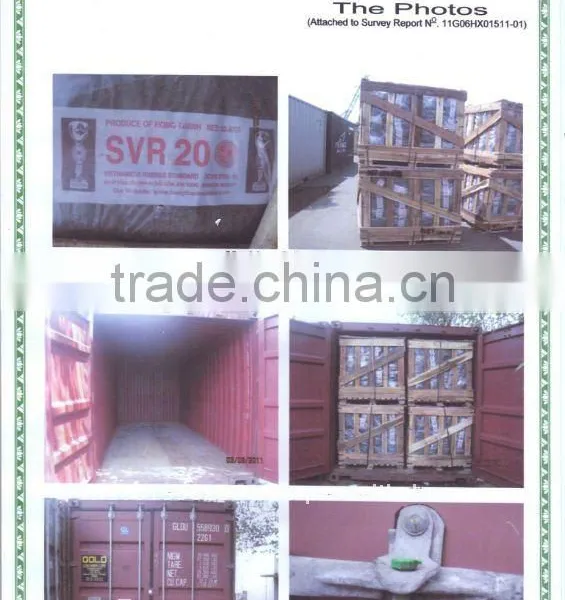 Standard Vietnam Rubber Natural Rubber (SVR)