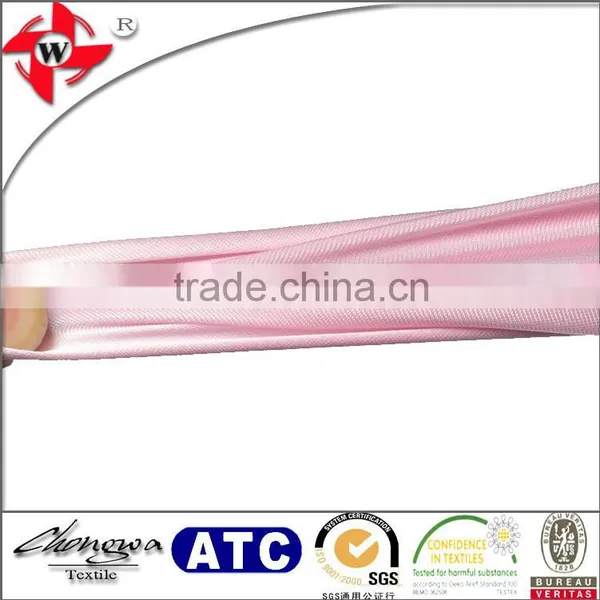 Glamorous Bright Polyester Satin Fabric for Dress and Furnishing photo-4