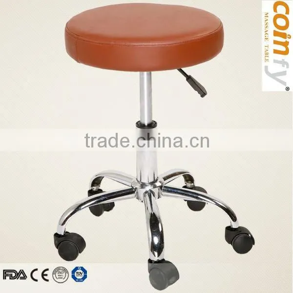COMFY MA03 Chrome Clinic Round Round Stool
