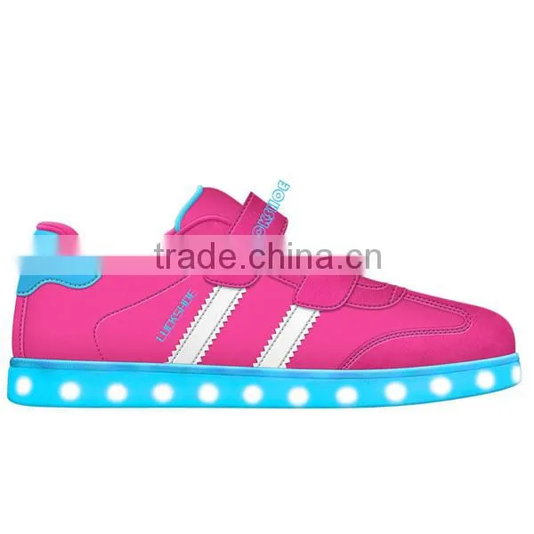 Original Shiny Design Kids LED Shoe, Top Selling Kids LED Skate Shoe, OEM KIDS LED Sport Shoe photo-3