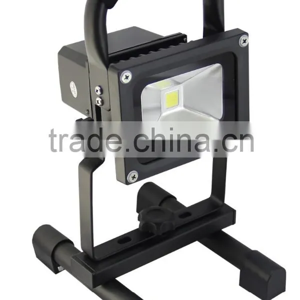 Rechargeable LED Flood Light 10W 20W, IP65 Waterproof Outdoor Handheld Portable 12V Rechargeable LED Magnetic Work Light photo-4