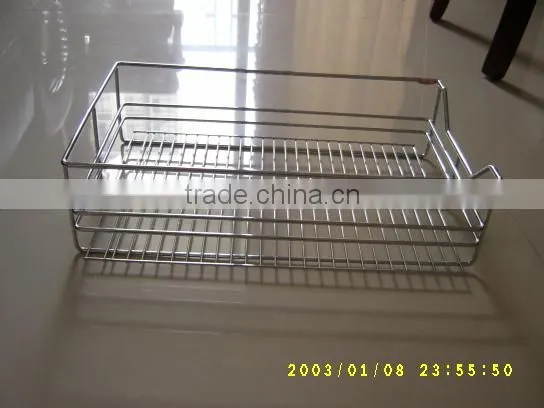 Metal Chromeplate Welding Refrigerator Basket photo-3