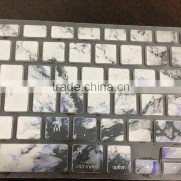 Marble Pattern Custom Membrane Keyboard for Marble Macbook photo-2