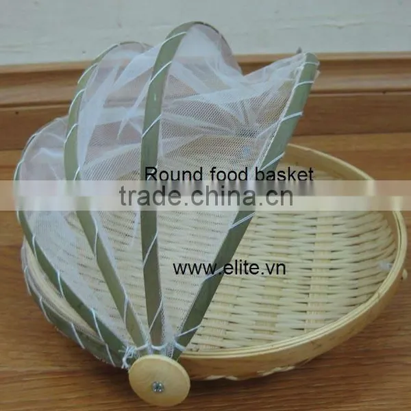 Basket With Cover - Natural