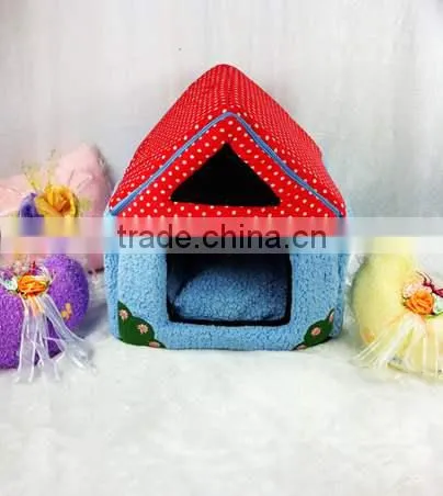 Pet House/dog House,soft Blue Beds