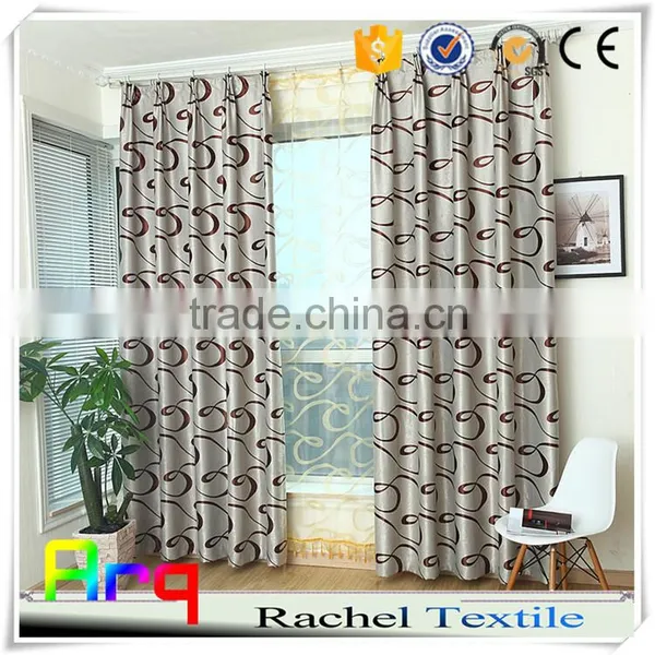 Soft Modern Style Polyester/cotton Fabric Curtain/cushion Cover/sofa Using