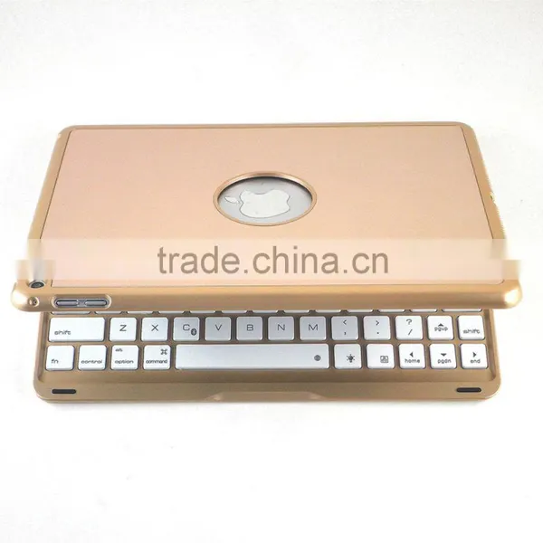 Intelligent Induction Switch Ultra-thin Aluminum Bluetooth Keyboard for Ipad Air2 Cases photo-3