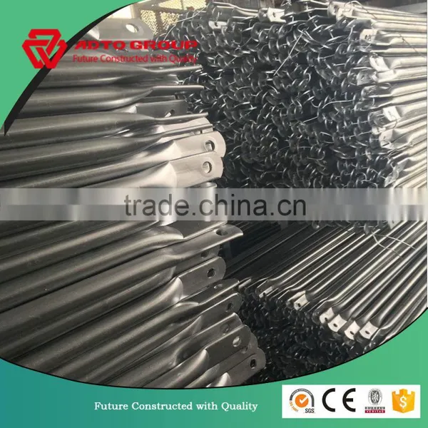 8'x4' Galvanized Punch Hole Tubular Cross Brace for Frame Scaffold V Lock C Lock Drop Lock photo-4